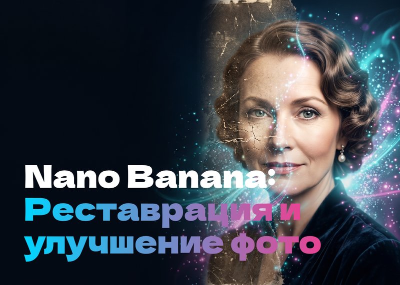 Реставрация и улучшение фотографий с помощью нейросетей