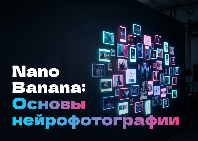 Nano Banana: основы нейрофотографии (9 уроков)