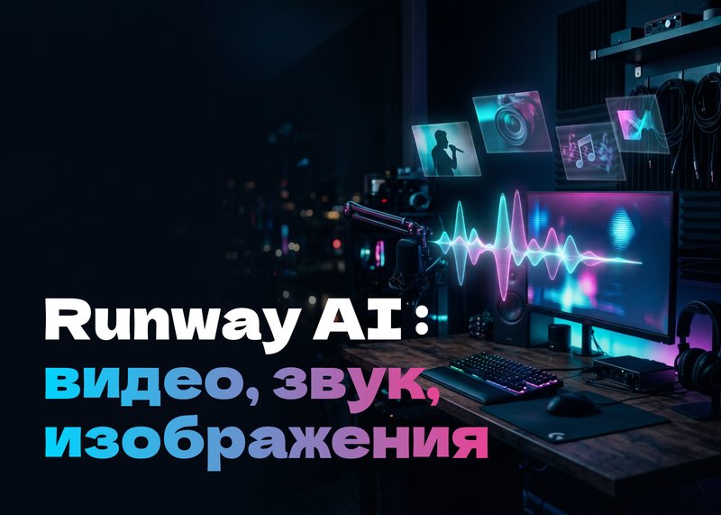 Runway AI : видео, звук, изображения